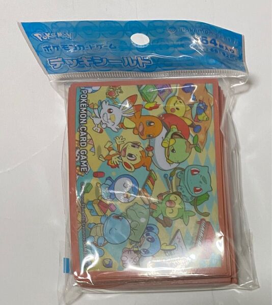 ポケモンカードゲーム デッキシールド ポケカ スリーブ プレイルーム サプライ ヒバニー ポッチャマ ヒコザル ナエトル他