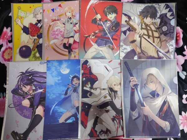 刀剣乱舞 祝賀クリアファイルコレクション 8枚セット