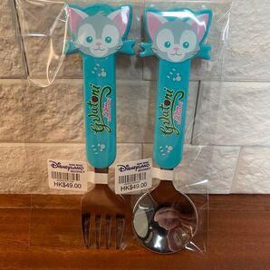 新品!香港ディズニー限定 日本未発売 スプーンフォーク セット ジェラトーニ
