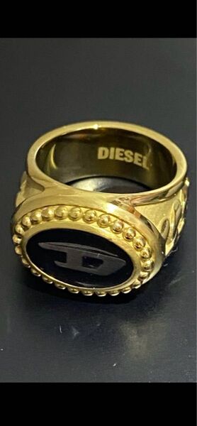 DIESEL ディーゼル スタッズ付きリング17号