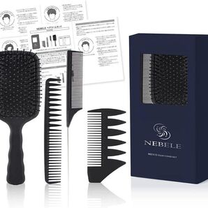 ヘアコームセット パドルブラシ ブラシ コーム ヘアセット くし