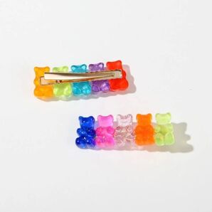 新品 未使用 未開封 ピン クリップ ヘア アクセサリー ハリボー HARIBO 熊 aespa エスパ ウィンター