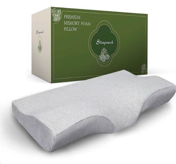 低反発枕 まくら 枕 pillow カバー洗濯可 フィット 寝具 ピロー 高品質 リラックス睡眠グッズ 快眠 Sleepeach