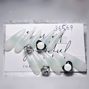 ネイルチップ 現品 ハンドメイド
