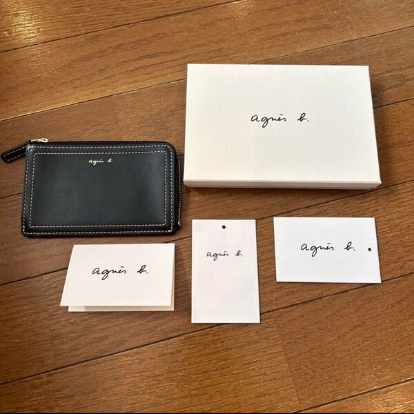 【即購入可】agnes b. パスケース PAW04 ブラック