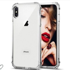 iPhone XS Max ケース クリア TPU 保護カバー 透明