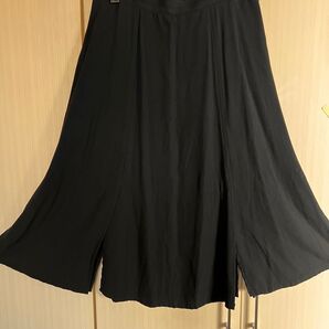 スカート 黒 プリーツ