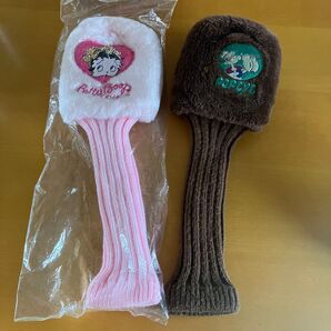希少 ベティ ちゃんゴルフヘッドカバー ドライバー用ヘッドカバー