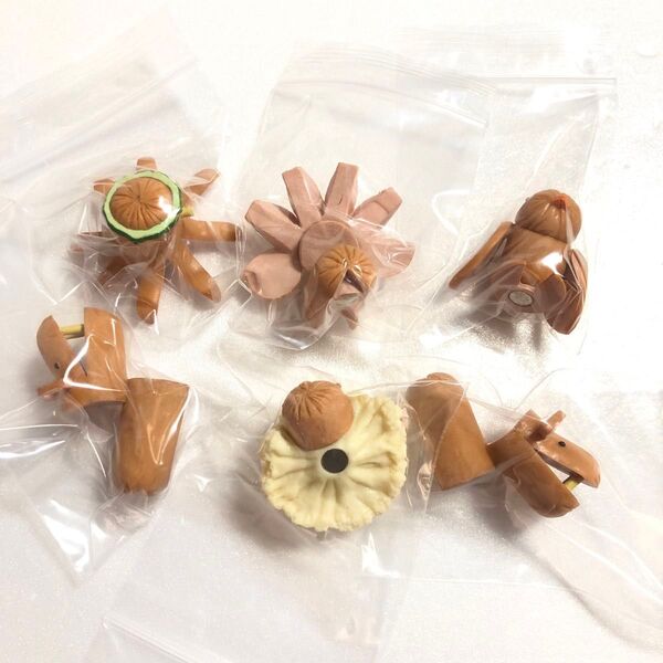 ウインナーの動物マグネット5種
