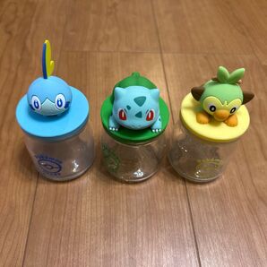ポケモン キャンディポット 3個セット メッソン サルノリ フシギダネ