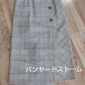 バンヤードストーム チェック柄タイトスカート