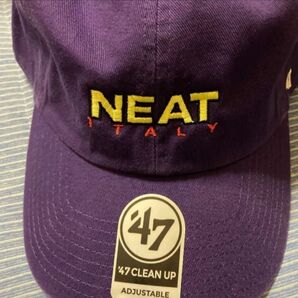47 ニート NEAT ITALY パープル キャップ 帽子