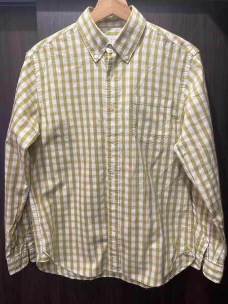 長袖チェックシャツ Urban Research Doors ボタンダウン