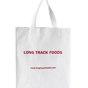 LONGTRACKFOODS ロングトラックフーズ グロサリーバッグ エコバッグ トートバッグ 縦型