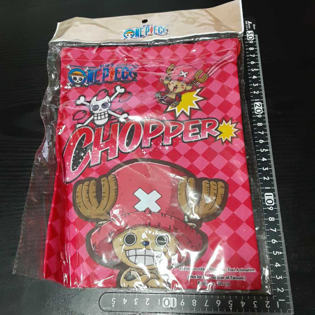 超素敵☆ONE PIECE☆チョッパー☆巾着袋☆レッド☆①☆残1