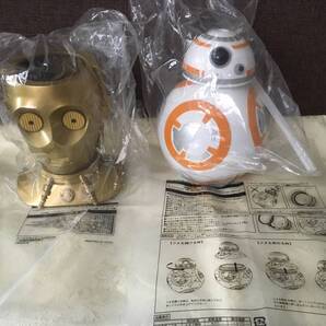 即決【送料無料】BB-8、C-3PO ドリンクホルダー セット スターウォーズ TDR ディズニー 未使用美品