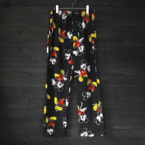 *DISNEY* Disney * fleece pyjamas pants * Mickey * black *M