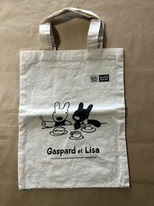 【同梱不可！】 Gaspard et Lisa トートバッグ ★ポッカサッポロ じっくりコトコト★リサとガスパール