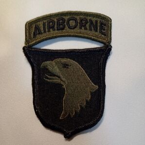 米軍 第101空挺師団 OD ワッペン 1組セット