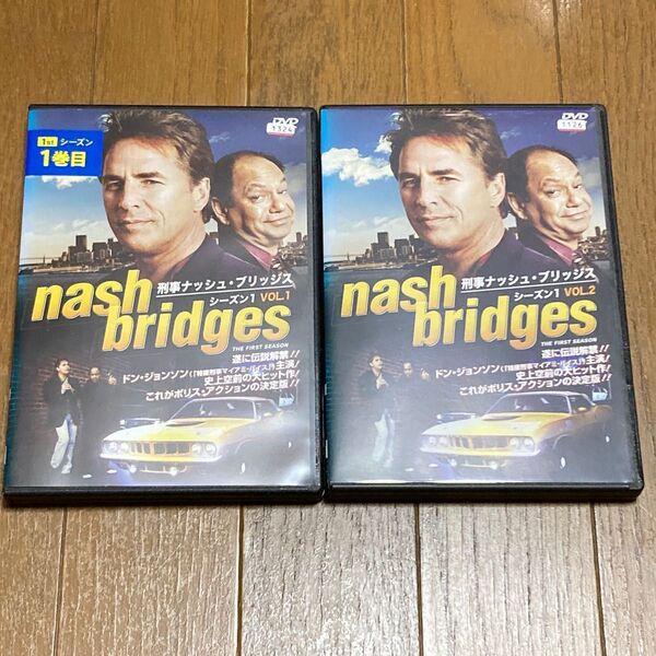 ドラマ『刑事ナッシュ・ブリッジス シーズン1 』 DVD レンタル落ち