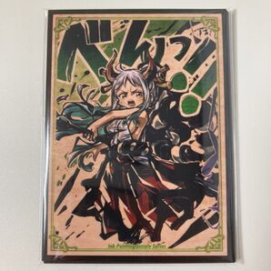 【ヤマト】ドン!!スリーブ 墨絵 リーパラ リーダー パラレル 双璧の覇者 緑黄 黄 スタートデッキ 10枚 デッキ パーツ sp