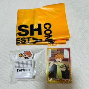 すき家 ハイキュー 名言スタンプ オリジナルカード 日向翔陽