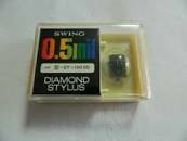 【未使用品】SWING 0.5mil DIAMOND STYLUS サンヨー100SD