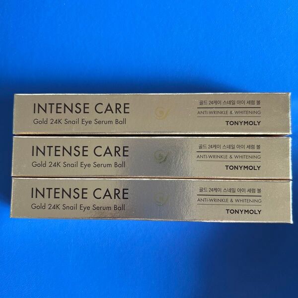 TONYMOLY INTENSE CARE Gold 24K Snail Eye Serum Ball 15ml×3本