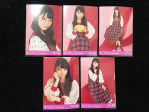 乃木坂46 2019 Valentine 阪口珠美 個別 生写真 5種 コンプ バレンタイン