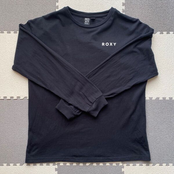 ROXY ブラック 長袖Tシャツ Lサイズ 使用回数1回 ロンT