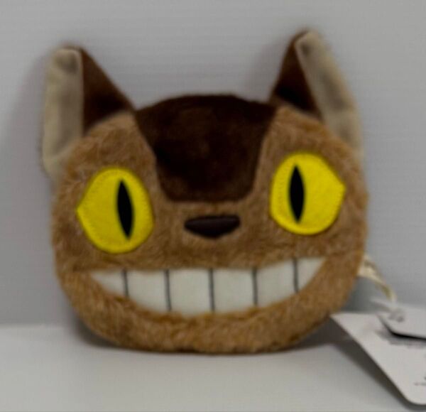 スタジオジブリ となりのトトロ ふんわり小銭入れ ネコバス 未使用品