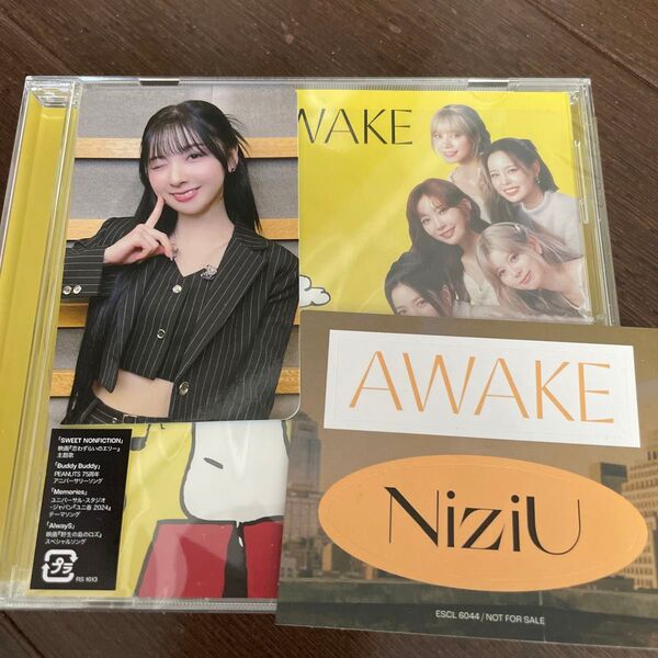 NiziU AWAKE 愛知2日目 ミイヒ 期間生産限定盤
