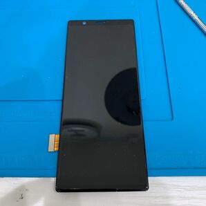 【純正品】Xperia 5 液晶 フロントパネル 350