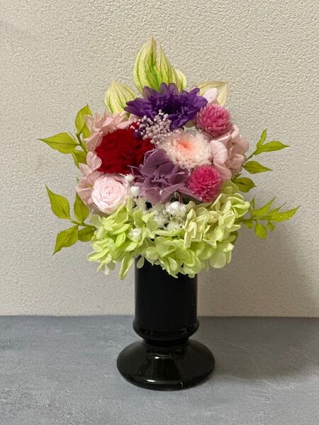 プリザーブドフラワー仏花