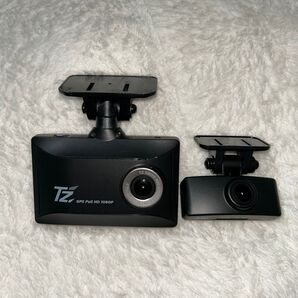 TZ-DR210 ドライブレコーダー 前後2カメラドライブレコーダー