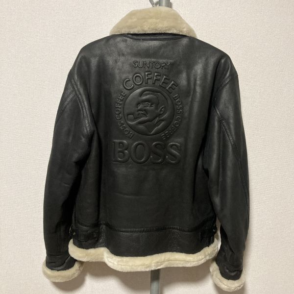 Yahoo!オークション -「サントリー boss 革ジャン Yahoo!オークション -「サントリー boss 革ジャン
