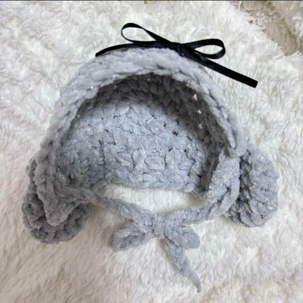 ぬいぐるみ用 帽子 ぬい帽子 ちびぐるみサイズ ハンドメイド 編み物