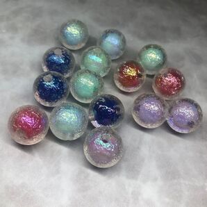 パーツ 資材 ビーズ こおり 氷 韓国 韓国ビーズ アクセサリー アクセサリーパーツ 16mm