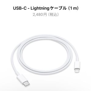 iPhone USB-C TO Lightning ケーブル