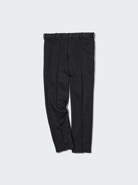 UNIQLOスマートアンクルパンツSネイビー