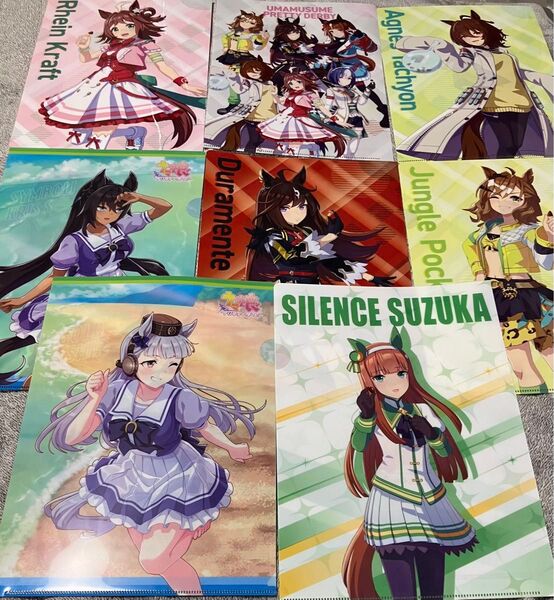 ウマ娘 クリアファイル 8種まとめセット