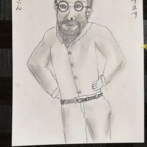 サンタさんの絵