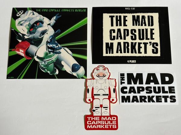 THE MAD CAPSULE MARKETS ステッカー4枚 マッドカプセルマーケッツ