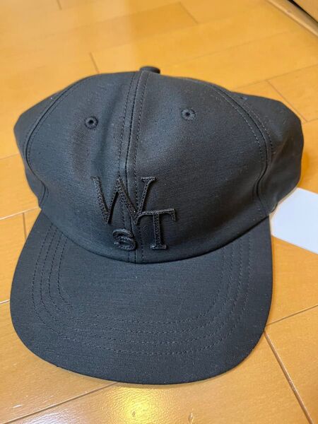 sacai WTAPS Cotton Back Satin Cap black キャップ 帽子 黒