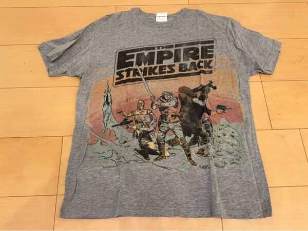 Mサイズ Tシャツ スターウォーズ STAR WARS ジャンクフード junkfood グレー 帝国の逆襲