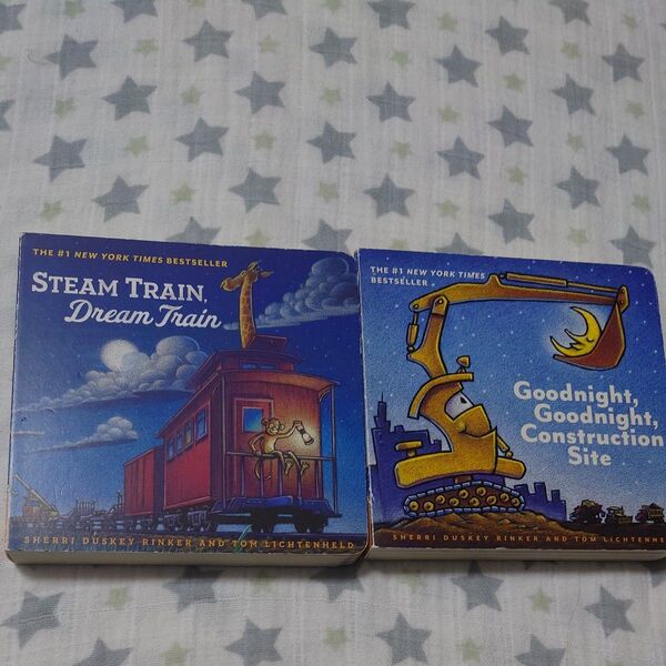英語 絵本 2冊セット good night constructionsite他