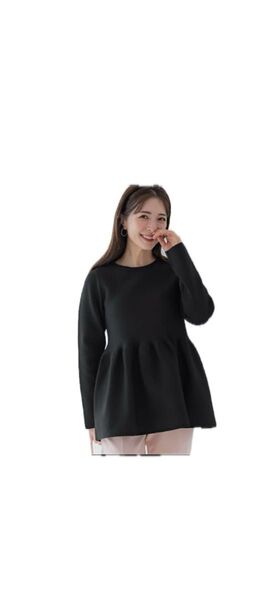 COCA スポンディッシュニットフレアトップス