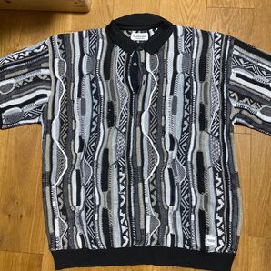 【MEMORY】3D ニット ポロシャツ / 3D knit polo shirt ポロシャツ