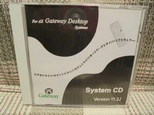 Gateway System CD（For Gateway Desktop Systems）Version 11.2J（ビデオ・Sound・モデム・ネットワーク　ドライバ）