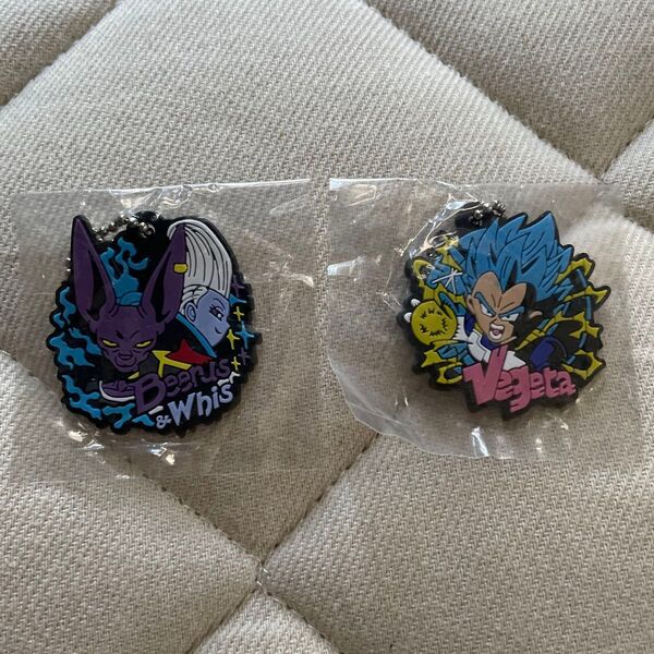 くら寿司コラボ品 ドラゴンボールブロリー ラバーキーホルダー2品